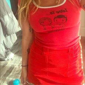 🍒VINTAGE🍒 NWOT L❤️VE IS... Nothing but trouble